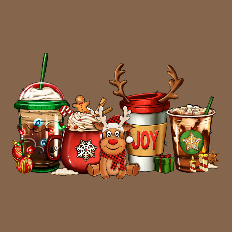 Reindeer Christmas Coffee Cups Premium Tee by Jasminsmagicworld | Teevron