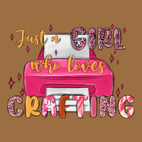 Just A Girl Who Loves Crafting Vintage Tee | Teevron