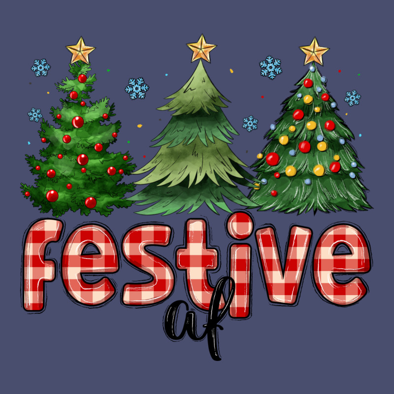 Festive Af Vintage Tee by MaliasSmallBusiness | Teevron