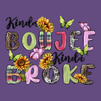 Kinda Boujee Kinda Broke Vintage Hoodie | Teevron