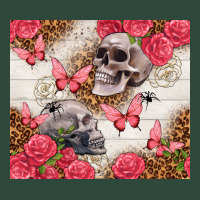 Skulls And Roses Tumbler Zipper Hoodie | Teevron