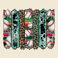 Baseball Serape Cowhide Turquoise Leopard Glitter  Brushstrokes Ladies Tee | Teevron