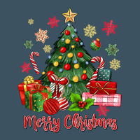 Merry Christmas Tree With Gift Box Urban Heavy Tee | Teevron