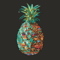 Pineapple Leopar Turquoise Serape Summer Heavy Core Tee | Teevron