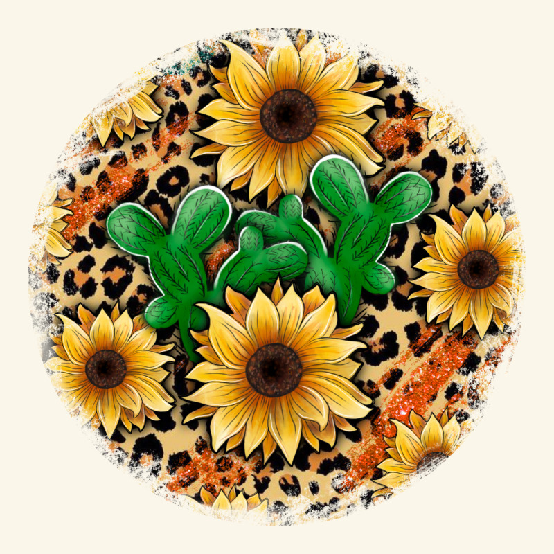 Leopard Cactus Sunflower Premium Hoodie by JahusDesignShop | Teevron