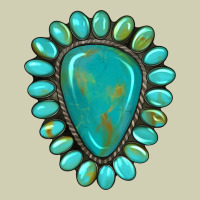 Western Gemstone Turquoise Heavy Core Tee | Teevron