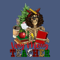 Very Merry Teacher Skeleton Vintage Hoodie | Teevron