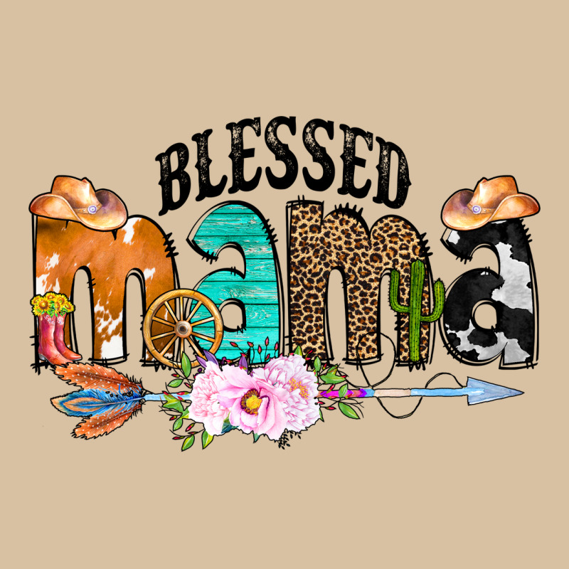 Blessed Mama Heavyweight Hoodie by CowCowDesign | Teevron