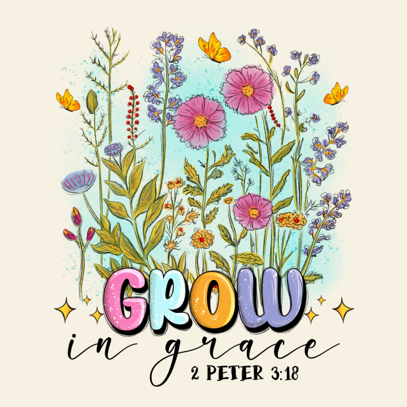 Grow In Grace Vintage Tee by MaliasSmallBusiness | Teevron