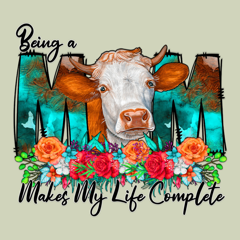 Being A Mom Makes My Life Complete Heavyweight Hoodie by CowCowDesign | Teevron