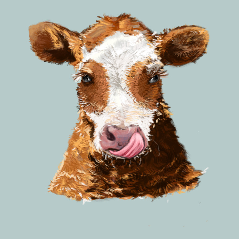 Guernsey Cow Heavy Core Tee by AdoDesignShop | Teevron
