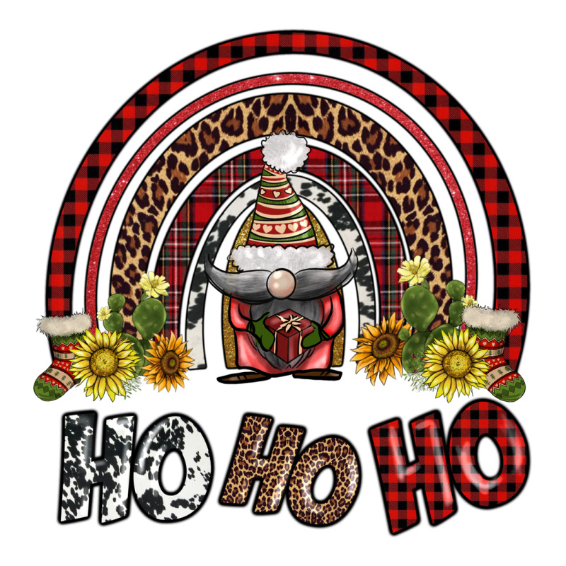 Rainbow And Hohoho With Gnome Ladies Tee by AdoDesignShop | Teevron