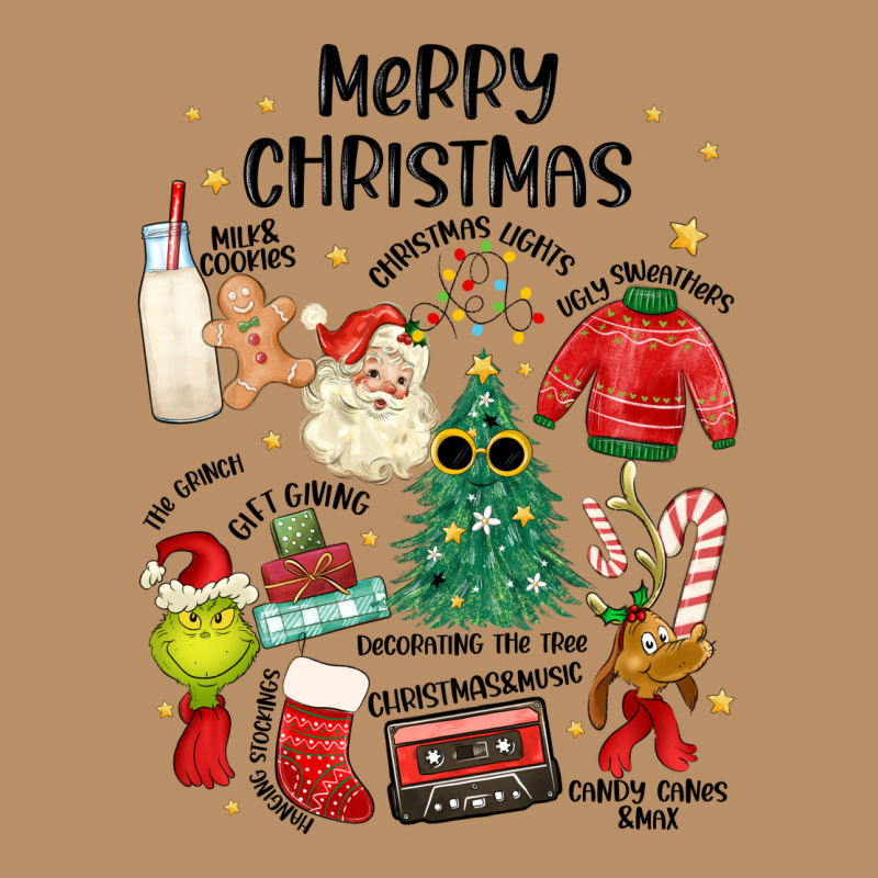 Merry Christmas Vintage Hoodie by MaliasSmallBusiness | Teevron