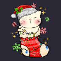Christmas Cat In Vintage Tee | Teevron