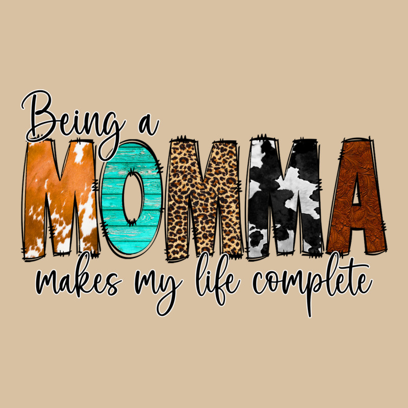 Being A Momma Makes My Life Complete Heavyweight Hoodie by CowCowDesign | Teevron