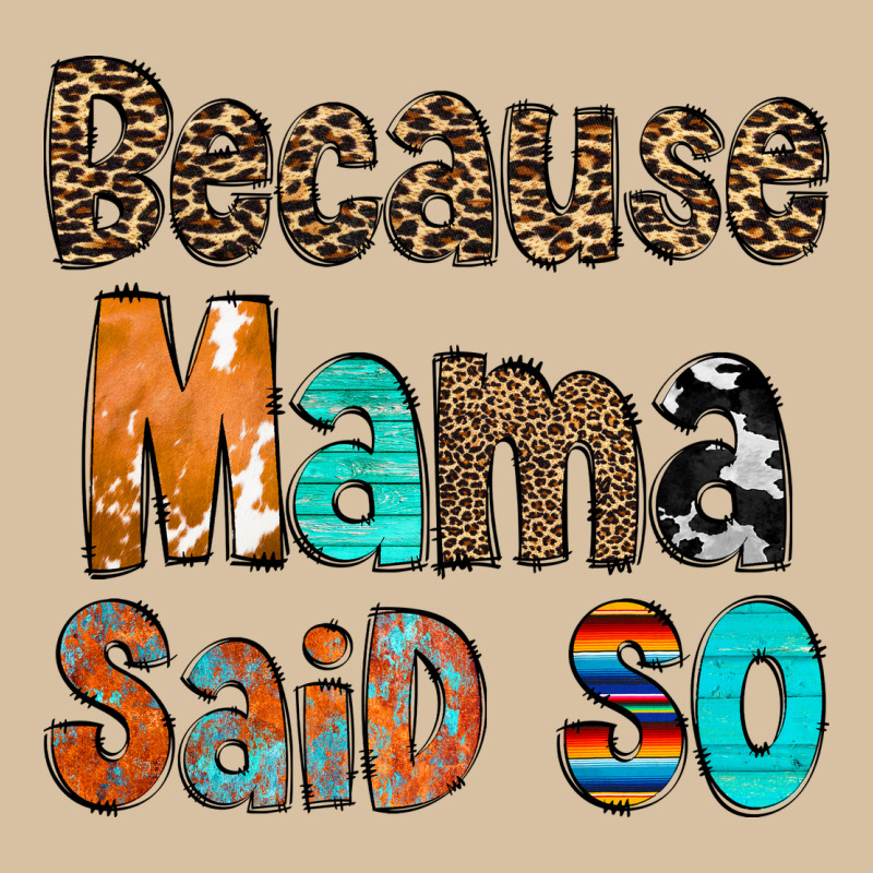 Because Mama Said So Heavyweight Hoodie by CowCowDesign | Teevron