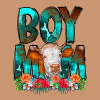 Boy Mom Flowers Cow Heavyweight Hoodie | Teevron