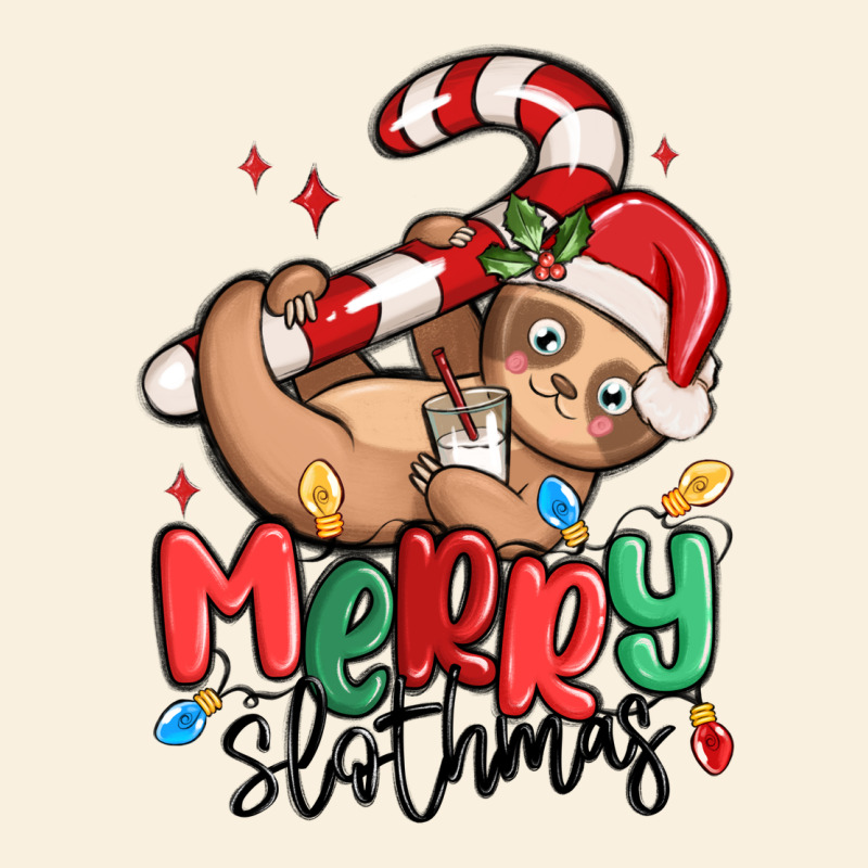 Merry Slothmas Vintage Hoodie by MaliasSmallBusiness | Teevron
