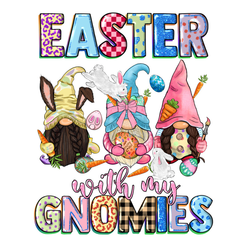 Easter With My Gnomies  Easter Day Premium Hoodie by CowGirlArtShop | Teevron