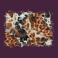 Cowhide Leopard Background Premium Tee | Teevron