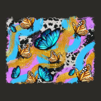 Easter Butterfly With Glitter And Cowhide  Background Heavy Core Tee | Teevron