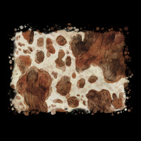 Cowhide Background Premium Tee | Teevron