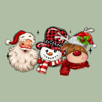 Santa Snowman Reindeer Urban Heavy Tee | Teevron