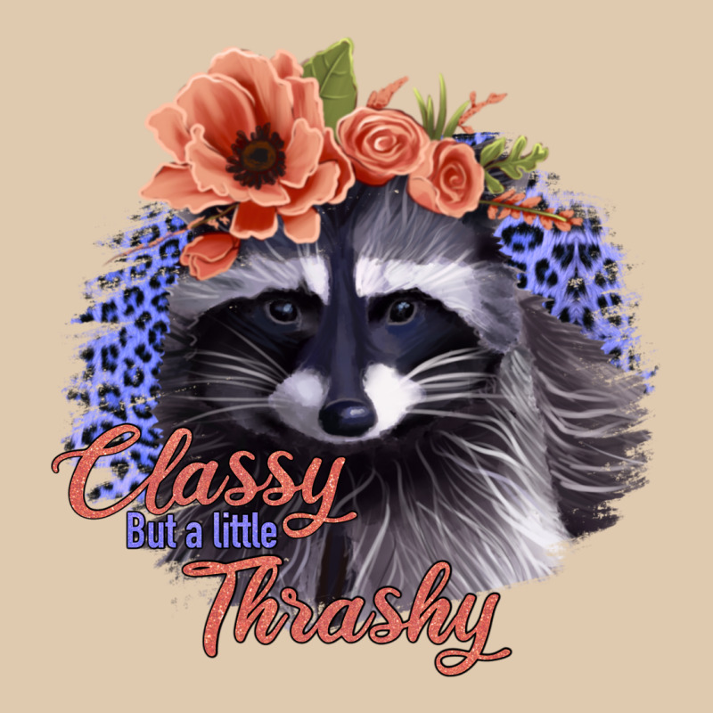 Classy But A Little Thrashy Raccoon With Flowers Heavyweight Sweatshirt by Bettercallsaul | Teevron