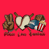 Peace Love Baseball Zipper Hoodie | Teevron
