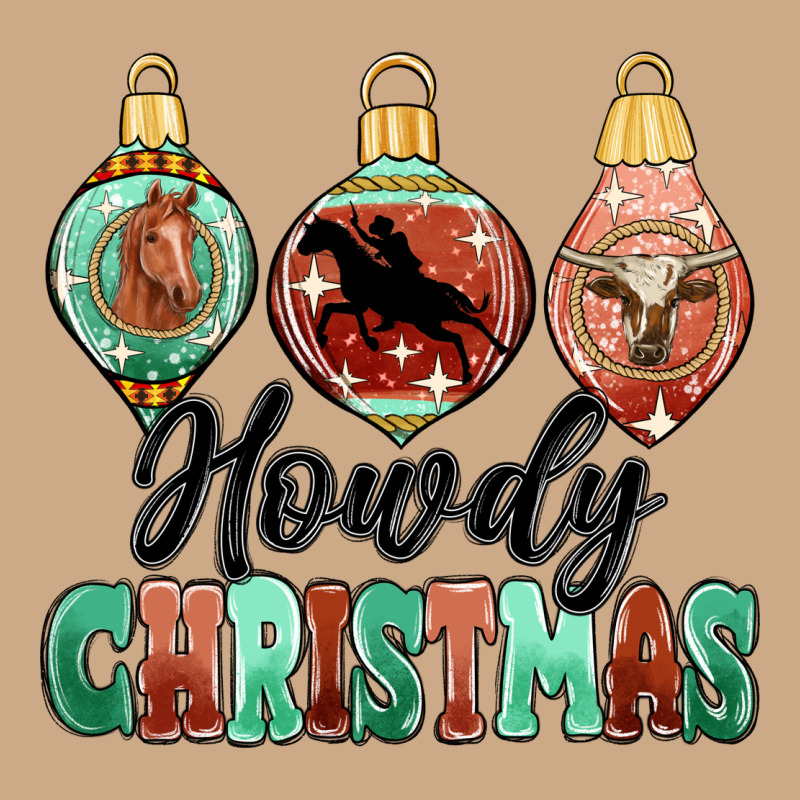 Howdy Christmas Vintage Hoodie by MaliasSmallBusiness | Teevron