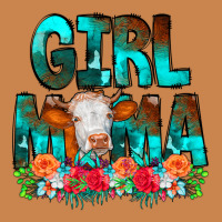 Girl Mama Flowers Cow Heavyweight Hoodie | Teevron