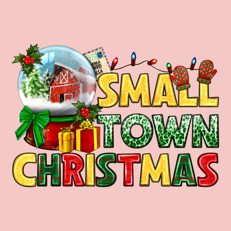 Small Town Christmas Urban Heavy Tee by NancyCooperArtShop | Teevron