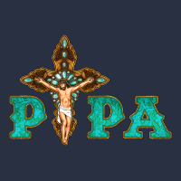 Papa Jesus With Cross Heavyweight Sweatshirt | Teevron