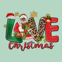 Love Christmas Black Santa Classic Tee | Teevron