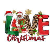 love christmas black santa | Teevron