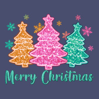 Merry Christmas Glitter Trees Vintage Tee | Teevron