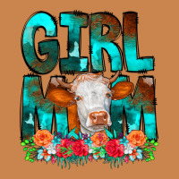 Girl Mom Cow Flowers Heavyweight Hoodie | Teevron