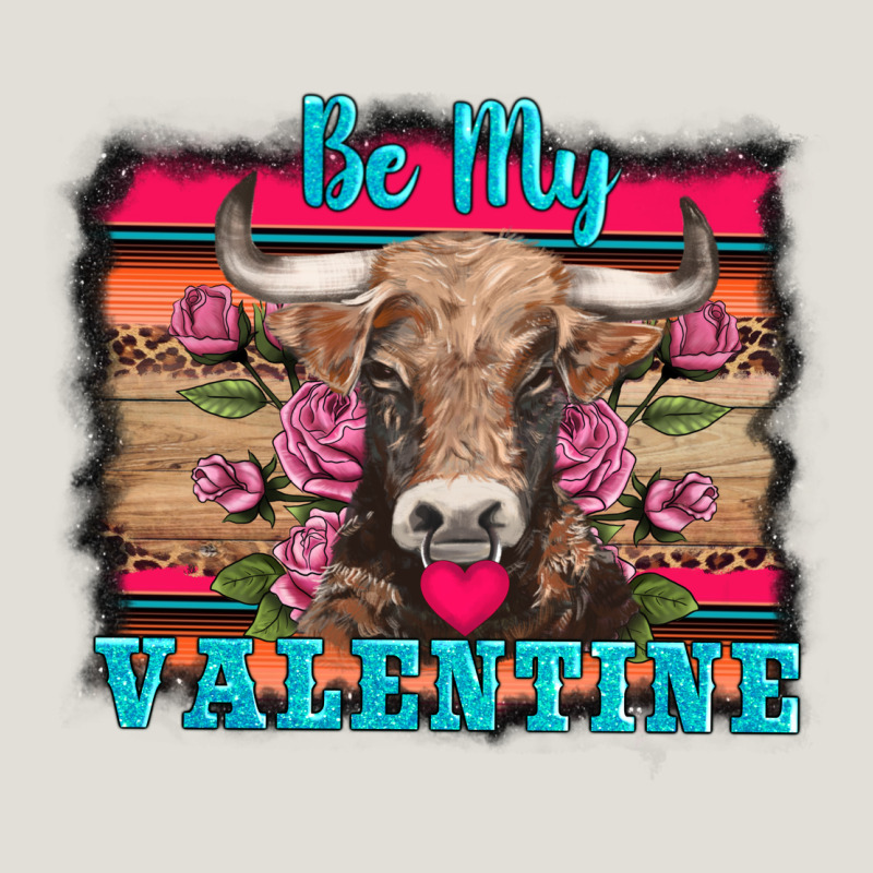 Be My Valentine With Cow Heavy Core Tee by AdoDesignShop | Teevron