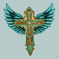 Wing Cross Heavy Core Tee | Teevron
