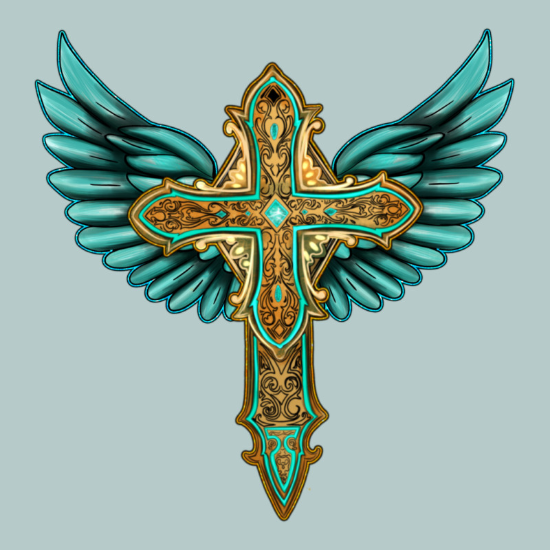 Wing Cross Heavy Core Tee by Artiststas | Teevron