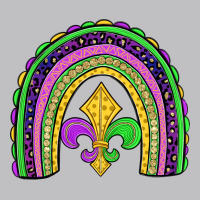 Mardi Gras Fleur De Lis Rainbow Classic Tee | Teevron