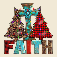 Cross And Christmas Trees Ladies Tee | Teevron