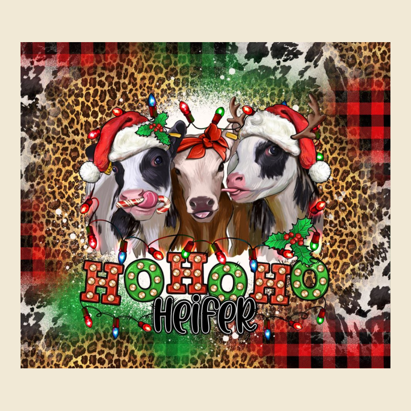 Ho Ho Ho Heifer Christmas Heifers Premium Tee by Jasminsmagicworld | Teevron