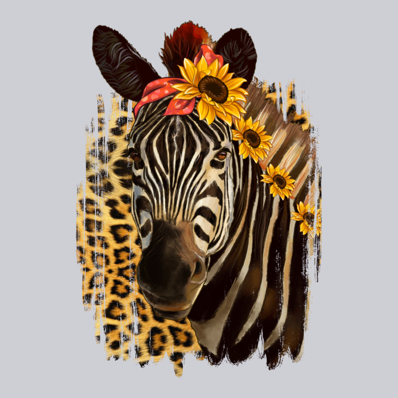 Zebra With Sunflowers Heavyweight Sweatshirt by Bettercallsaul | Teevron