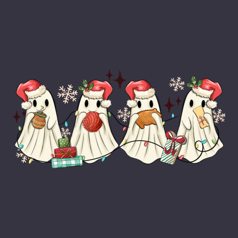 Pantasmas Mexican Christmas Ghosts Vintage Hoodie by MaliasSmallBusiness | Teevron