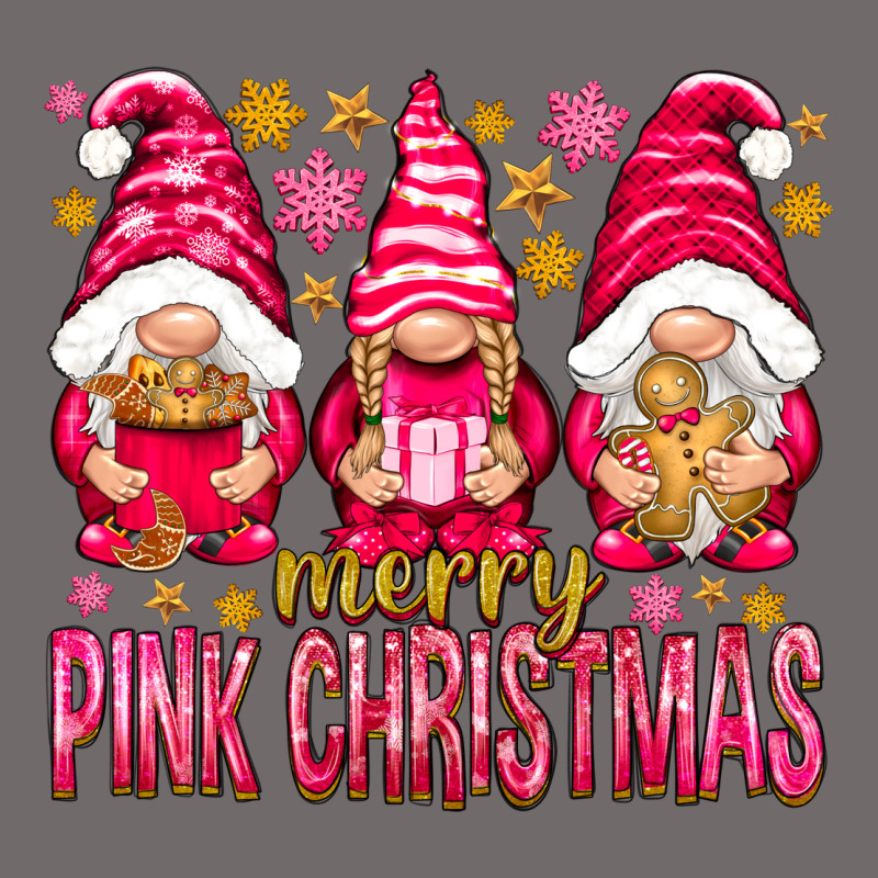Merry Pink Christmas Gnomes Urban Heavy Tee by NancyCooperArtShop | Teevron