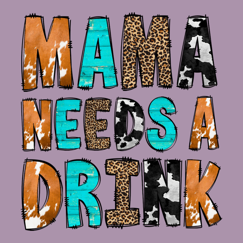 Mama Needs A Drink Heavyweight Hoodie by CowCowDesign | Teevron