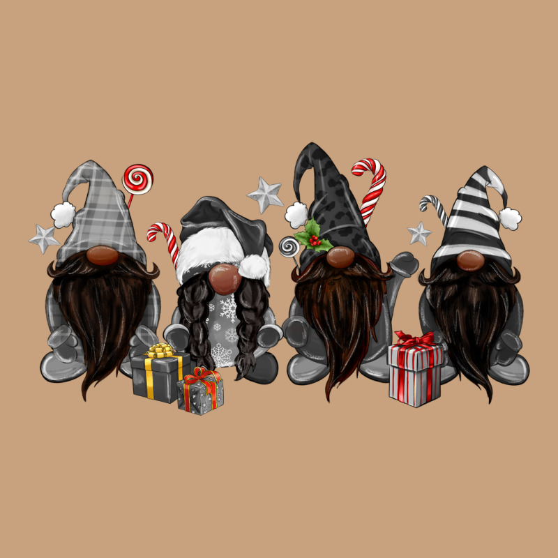 Grey Christmas Afro Gnomies Vintage Tee by MaliasSmallBusiness | Teevron