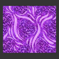 purple glitter with leopard pattern | Teevron