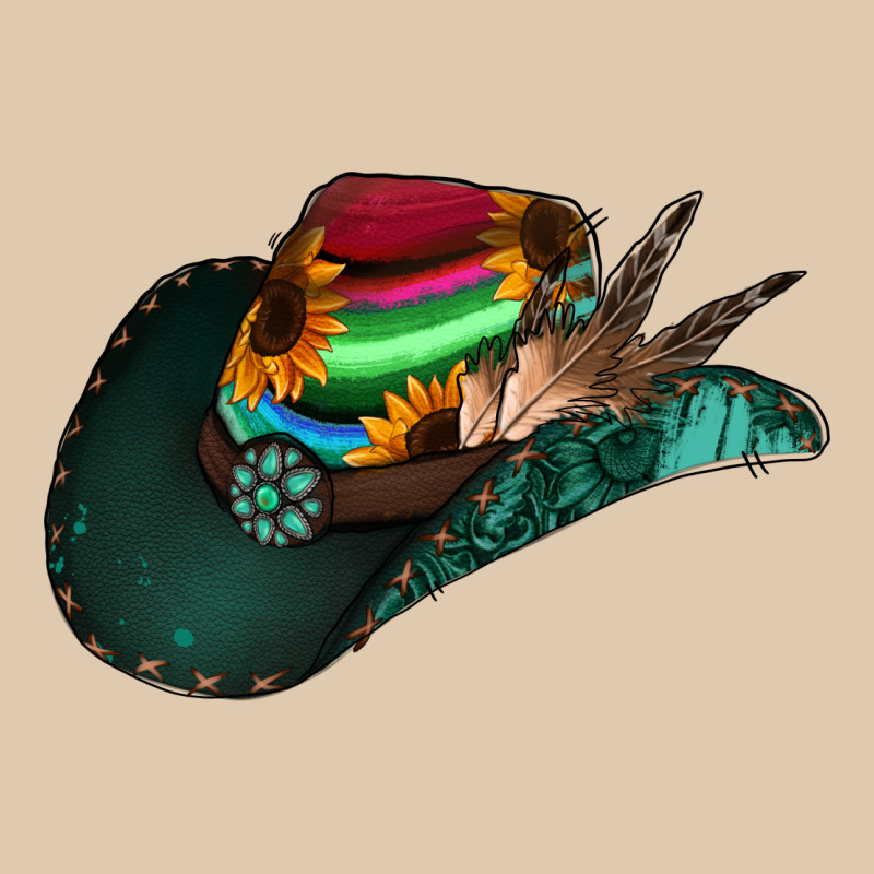 Aztec Sunflower Cowboy Hat Heavyweight Sweatshirt by Bettercallsaul | Teevron
